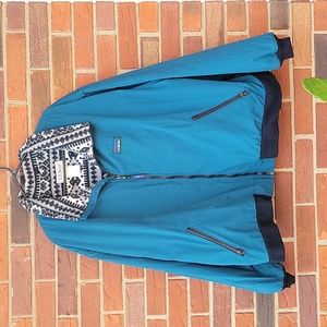 L.L. Bean Men's coat in medium / teal 2XLT